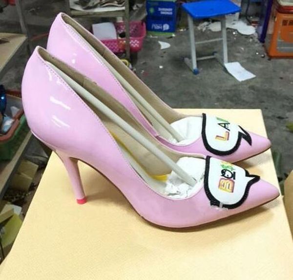2021 pink pumps woman shoes stiletto high heels pointed toe slip on single shoes sweet design ladies pumps leather sapatos mujer, Black
2021 pink pumps woman shoes stiletto high heels pointed toe slip on single shoes sweet design ladies pumps leather sapatos mujer, Black