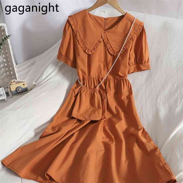 casual women solid dress summer short sleeves a line all match dresses chic korean style vestidos with bag 210601, Black;gray
casual women solid dress summer short sleeves a line all match dresses chic korean style vestidos with bag 210601, Black;gray