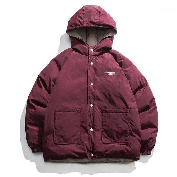plegie streetwear hip hop reversible jacket parka men padded windbreaker 2021 harajuku puffer coat warm hooded outwear1, Black
plegie streetwear hip hop reversible jacket parka men padded windbreaker 2021 harajuku puffer coat warm hooded outwear1, Black