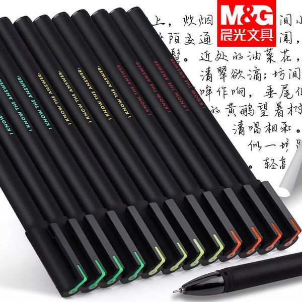 stationery chenguang neutral pen 0.5 student examination a1709 carbon black signature needle water refill
stationery chenguang neutral pen 0.5 student examination a1709 carbon black signature needle water refill
