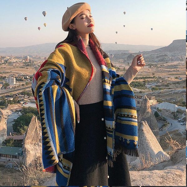 blankets national style shawl autumn scarf women thick warmth cloak with blanket edging tassels comfortable bedding home
blankets national style shawl autumn scarf women thick warmth cloak with blanket edging tassels comfortable bedding home