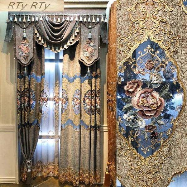 curtain & drapes high-grade european pastoral curtains for living room hollow chenille bedroom embroidery tulle
curtain & drapes high-grade european pastoral curtains for living room hollow chenille bedroom embroidery tulle