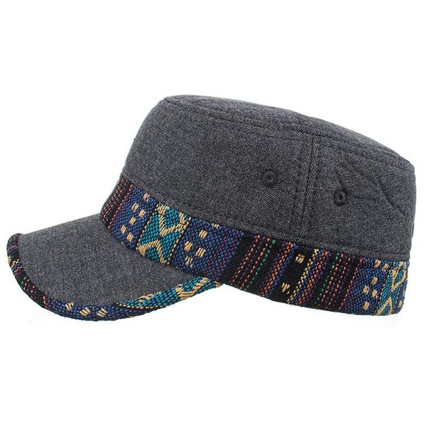 visors men fashion warm adjustable caps patchwork outdoor autumn winter trendy windproof casual visor flat felt hats accessories, Blue;gray
visors men fashion warm adjustable caps patchwork outdoor autumn winter trendy windproof casual visor flat felt hats accessories, Blue;gray