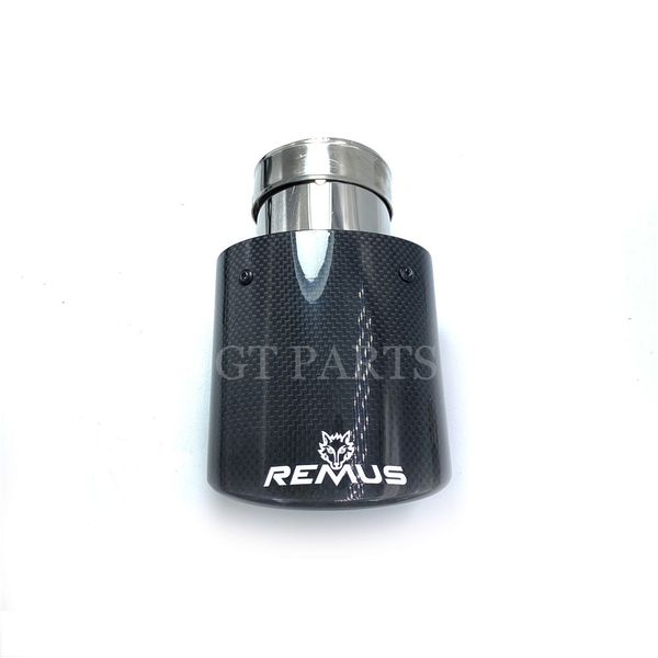 1 pc car universal oval remus sport glossy carbon fiber exhaust muffler tips black coated inner pipe for benz audi hyundai
1 pc car universal oval remus sport glossy carbon fiber exhaust muffler tips black coated inner pipe for benz audi hyundai