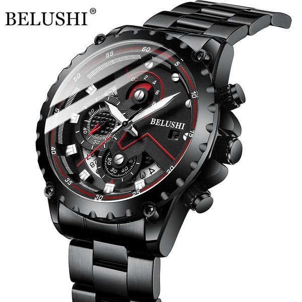 wristwatches belushi men quartz watch japan movt chronograph sports waterproof wristwatch full steel date clocks montre gif, Slivery;brown
wristwatches belushi men quartz watch japan movt chronograph sports waterproof wristwatch full steel date clocks montre gif, Slivery;brown