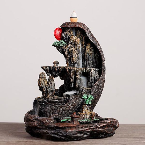 fragrance lamps mountain river handicraft incense holder ceramic backflow waterfall smoke burner censer mother's gift home decor
fragrance lamps mountain river handicraft incense holder ceramic backflow waterfall smoke burner censer mother's gift home decor