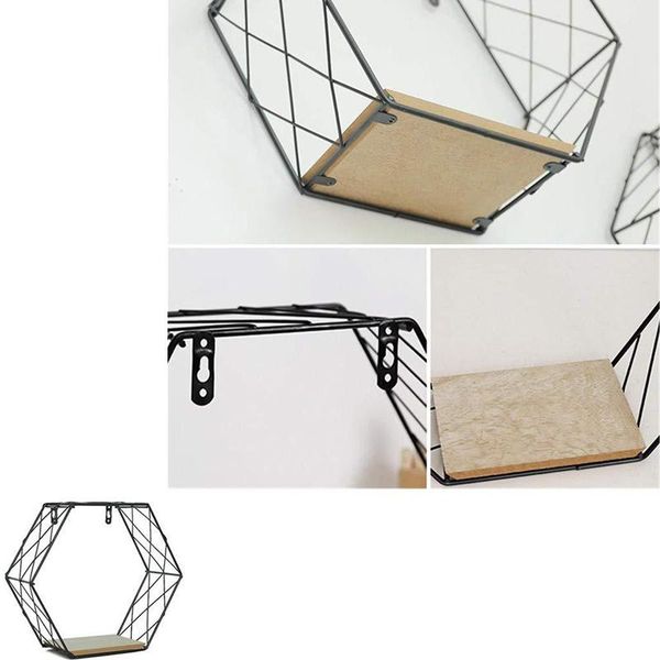 iron hexagonal grid wall shelf combination hanging geometric figure decoration for home gr5 other decor
iron hexagonal grid wall shelf combination hanging geometric figure decoration for home gr5 other decor