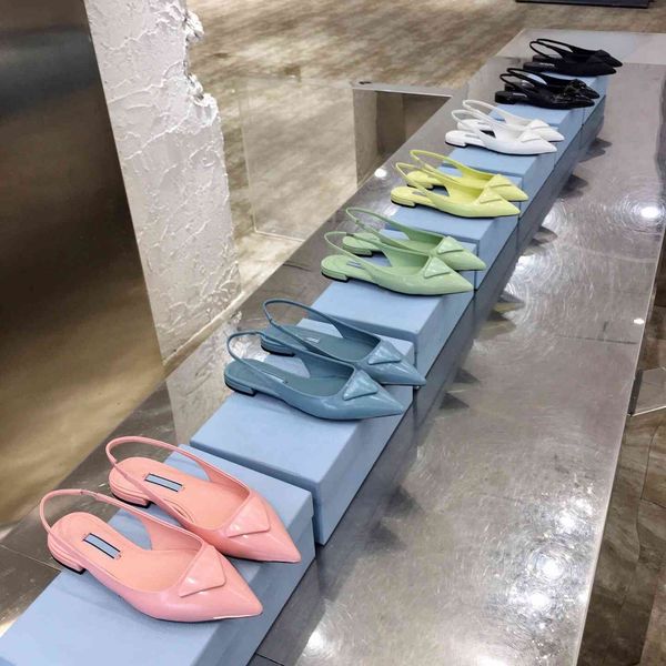 sandals slippers 2021 spring and summer new sandals women's pointed back empty bag triangle label french fairy style flat bottom women&, Black
sandals slippers 2021 spring and summer new sandals women's pointed back empty bag triangle label french fairy style flat bottom women&, Black