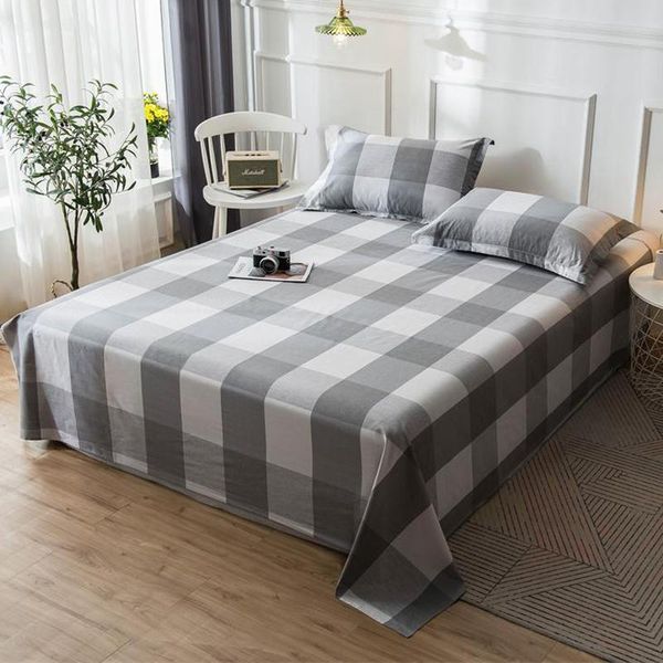 sheets & sets 100% cotton bedding soft flat sheet wrinkle fade stain resistant queen king full size winter 91*96in plaid grey white
sheets & sets 100% cotton bedding soft flat sheet wrinkle fade stain resistant queen king full size winter 91*96in plaid grey white