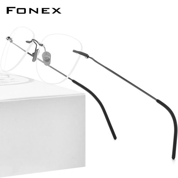 titanium glasses frame men 2021 rimless prescription square eyeglasses women frameless myopia optical eyewear 855 fashion sunglasses frames, Black
titanium glasses frame men 2021 rimless prescription square eyeglasses women frameless myopia optical eyewear 855 fashion sunglasses frames, Black