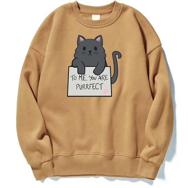 men's hoodies & sweatshirts to me you are purrfect hoodie sweatshirt jumper hoody streetwear pullovers winter autumn pullover crewneck, Black
men's hoodies & sweatshirts to me you are purrfect hoodie sweatshirt jumper hoody streetwear pullovers winter autumn pullover crewneck, Black