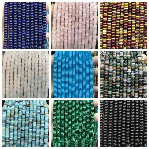 natural stone loose beads 2x6mm spacer shape diy gem necklace bracelet jewelry making accessories wk251
natural stone loose beads 2x6mm spacer shape diy gem necklace bracelet jewelry making accessories wk251