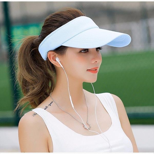 selling tennis caps stylish women men beach sports sun visor hat golf summer travel outdoor on, Blue;gray
selling tennis caps stylish women men beach sports sun visor hat golf summer travel outdoor on, Blue;gray
