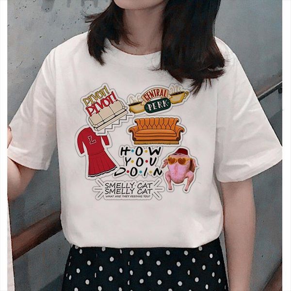 friends tv show and mens t shirts womens short sleeve ulzzang harajuku graphic casual retro print girl, White;black
friends tv show and mens t shirts womens short sleeve ulzzang harajuku graphic casual retro print girl, White;black