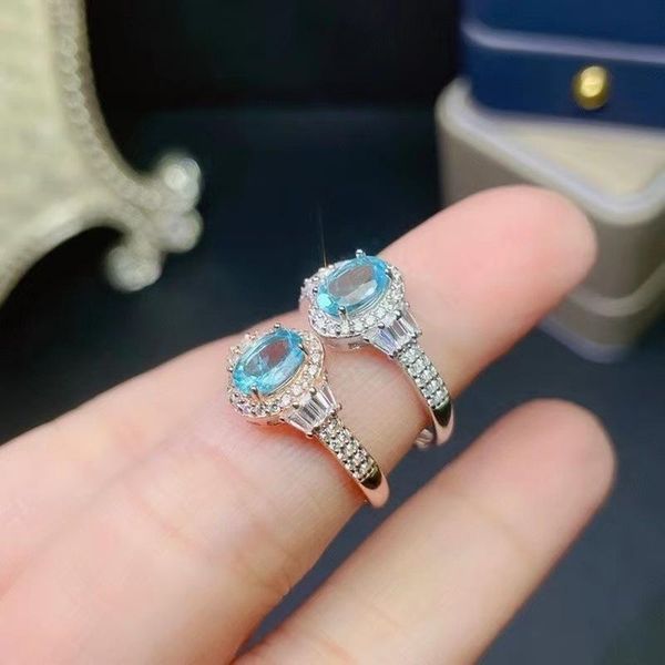 cluster rings natural apatite ring for women anniversary gift 5*7mm genuine blue gemstones fine jewelry real 925 sterling silver, Golden;silver
cluster rings natural apatite ring for women anniversary gift 5*7mm genuine blue gemstones fine jewelry real 925 sterling silver, Golden;silver