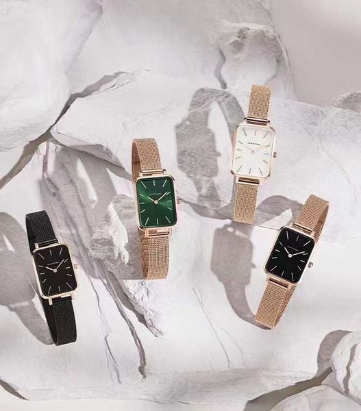 2021 fashion brand watches 26mm girl elegant all steel quartz watch rose gold square dial female clock womens dress with box, Slivery;brown
2021 fashion brand watches 26mm girl elegant all steel quartz watch rose gold square dial female clock womens dress with box, Slivery;brown