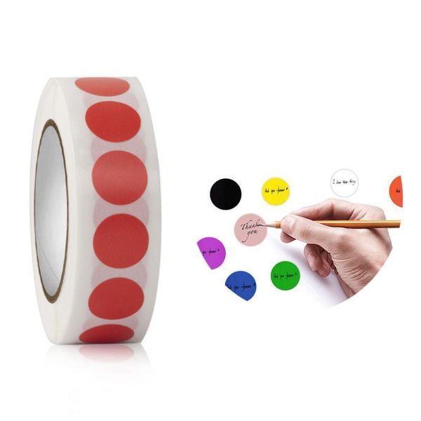 gift wrap 1000pcs round dot label stickers seal color labels scrapbooking blank mark package decoration stationery sticker
gift wrap 1000pcs round dot label stickers seal color labels scrapbooking blank mark package decoration stationery sticker