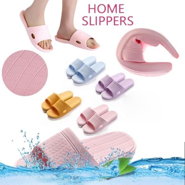 summer solid color indoor slippers non-slip couple bathroom toe flip flops clear outdoor beach slides sandals, Black
summer solid color indoor slippers non-slip couple bathroom toe flip flops clear outdoor beach slides sandals, Black