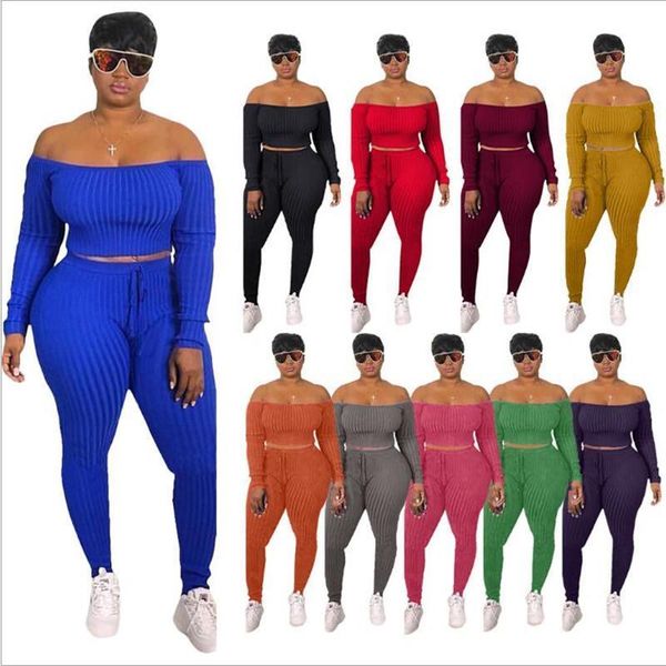 winter set knitted slash neck women tracksuits leggings pants suit full sleeve two piece tracksuit outfits club sportwear h1085, Gray
winter set knitted slash neck women tracksuits leggings pants suit full sleeve two piece tracksuit outfits club sportwear h1085, Gray