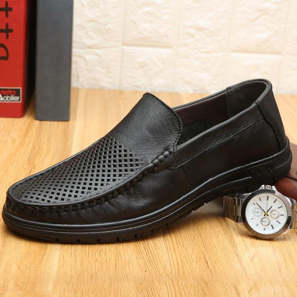 dress shoes men low wear breathable business casual natural leather loafers sneakers, Black
dress shoes men low wear breathable business casual natural leather loafers sneakers, Black