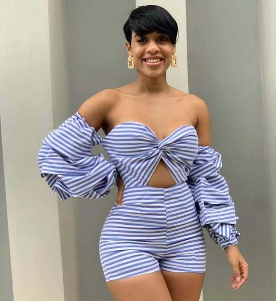 women's jumpsuits & rompers yooneedi 2021 summer arrival women playsuits color striped slash neck full sleeve ladies awy-670, Black;white
women's jumpsuits & rompers yooneedi 2021 summer arrival women playsuits color striped slash neck full sleeve ladies awy-670, Black;white