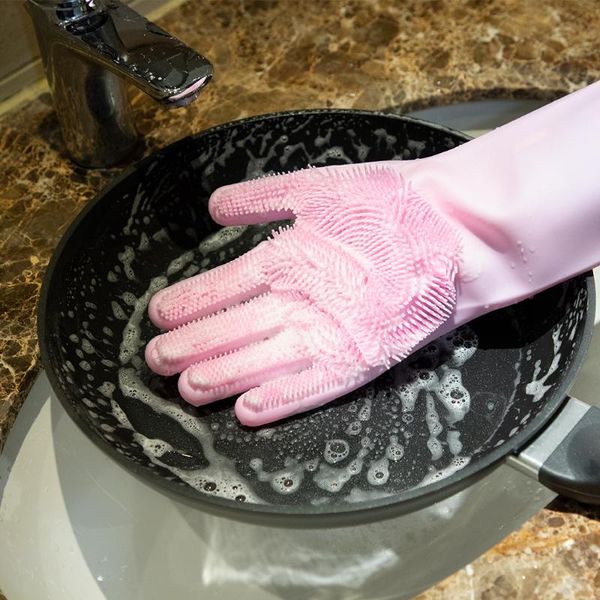 disposable gloves 1 pair magic silicone dish washing sponge rubber scrubber cleaning kitchen cleaner for household
disposable gloves 1 pair magic silicone dish washing sponge rubber scrubber cleaning kitchen cleaner for household
