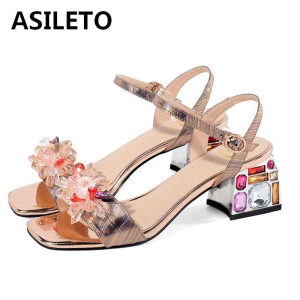 sandals asileto size 42 sequins leather crystal flowers colorful brand 5cm high thick heels party wedding women silver b2631, Black
sandals asileto size 42 sequins leather crystal flowers colorful brand 5cm high thick heels party wedding women silver b2631, Black