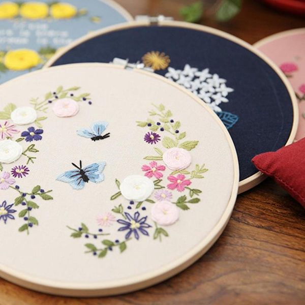 other arts and crafts diy embroidery starter kit with plant flower pattern bamboo hoop color threads cross stitch home decoration gifts
other arts and crafts diy embroidery starter kit with plant flower pattern bamboo hoop color threads cross stitch home decoration gifts