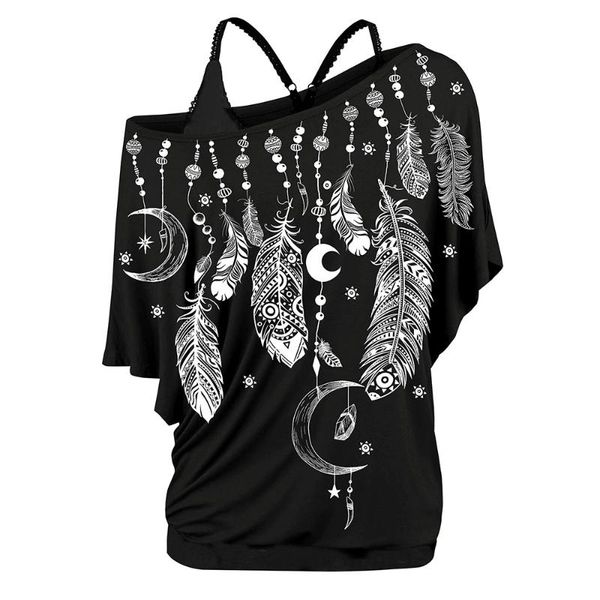 women's t-shirt goth clothes women punk gothic plus size tees arrival summer loose slash neck short sleeve t shirt basic d30, White
women's t-shirt goth clothes women punk gothic plus size tees arrival summer loose slash neck short sleeve t shirt basic d30, White