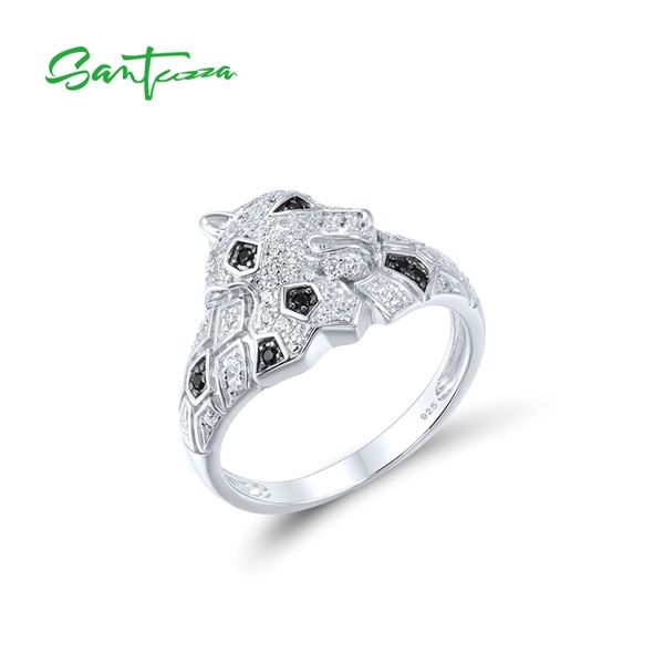 santuzza pure 925 sterling silver ring for women sparkling black spinels white cz leopard rings panther wild animal fine jewelry 211217, Slivery;golden
santuzza pure 925 sterling silver ring for women sparkling black spinels white cz leopard rings panther wild animal fine jewelry 211217, Slivery;golden