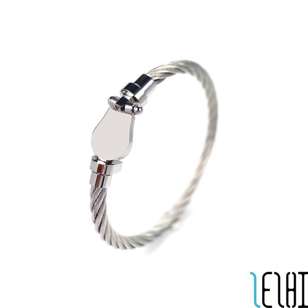 fashion charm eternal friendship horseshoe bangle exquisite titanium steel platinum plating cable bangles cool couple promise jewelry wholes, Black
fashion charm eternal friendship horseshoe bangle exquisite titanium steel platinum plating cable bangles cool couple promise jewelry wholes, Black