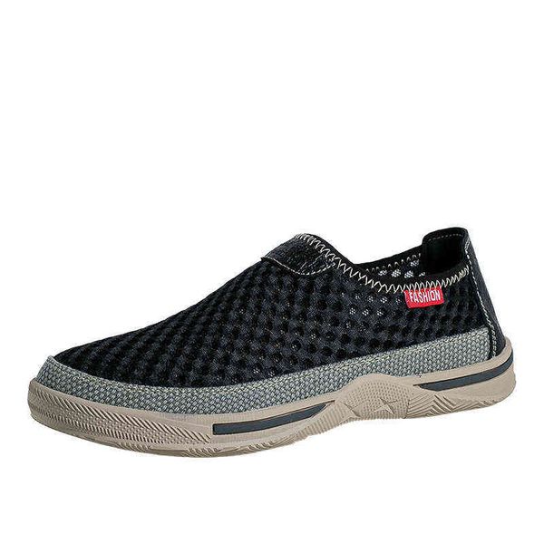 summer sports men's shoes, walking soft soles, leisure mountaineering doudou single flying mesh shoes, Black
summer sports men's shoes, walking soft soles, leisure mountaineering doudou single flying mesh shoes, Black