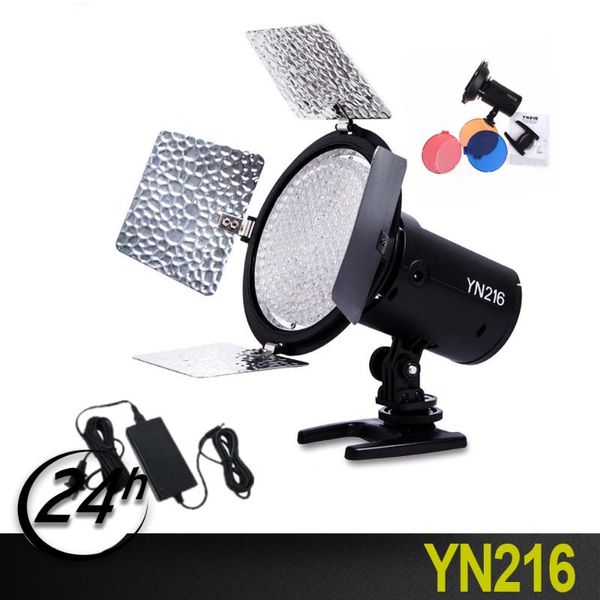 yongnuo yn216 5500k high-quality led studio video light pography and 4 color charts for camcorder dslr flashes
yongnuo yn216 5500k high-quality led studio video light pography and 4 color charts for camcorder dslr flashes