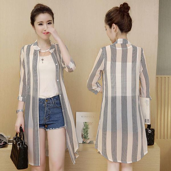 women's blouses & shirts 2021 women summer sun-protective kimono cardigan feminino printed shirt female korean plus size boho blouse bo, White
women's blouses & shirts 2021 women summer sun-protective kimono cardigan feminino printed shirt female korean plus size boho blouse bo, White