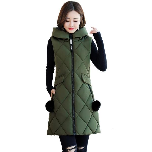 Women's Vests Autumn Winter Vest Women Waistcoat Fashion Female Sleeveless Jacket Hooded Warm Long cotton feminino Plus Size S-3XL 40ZV, Black;white
Women's Vests Autumn Winter Vest Women Waistcoat Fashion Female Sleeveless Jacket Hooded Warm Long cotton feminino Plus Size S-3XL 40ZV, Black;white