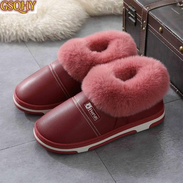 women winter plush couple slippers indoor bedroom warm shoes ladies pu leather waterproof lovers shoe female casual, Black
women winter plush couple slippers indoor bedroom warm shoes ladies pu leather waterproof lovers shoe female casual, Black
