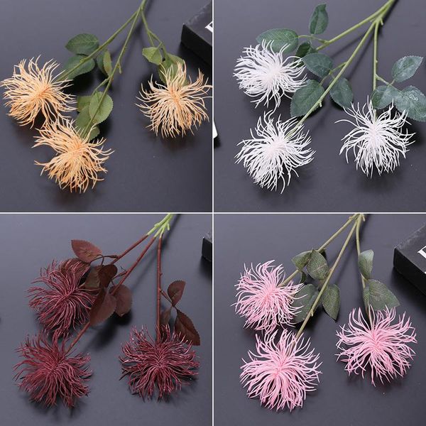 simulation sea urchin plastic flower chrysanthemum branch wedding decoration arrangement material decorative flowers & wreaths
simulation sea urchin plastic flower chrysanthemum branch wedding decoration arrangement material decorative flowers & wreaths