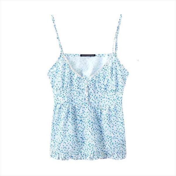 slim girls sweet floral camis summer fashion ladies vintage blue cute women soft cotton chic, White
slim girls sweet floral camis summer fashion ladies vintage blue cute women soft cotton chic, White