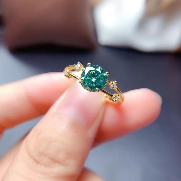 cluster rings crackling green moissanite ring for women jewelry engagement wedding 925 silver golden color girl birthday gift, Golden;silver
cluster rings crackling green moissanite ring for women jewelry engagement wedding 925 silver golden color girl birthday gift, Golden;silver