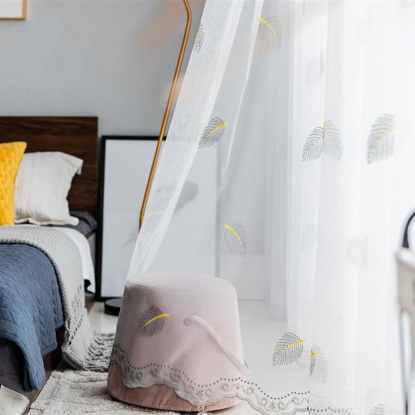 curtain & drapes modern style embroidery voile tulle for living room white fabric decorative window treatments bedroom
curtain & drapes modern style embroidery voile tulle for living room white fabric decorative window treatments bedroom