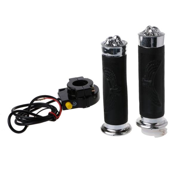 handlebars 7/8" 22mm throttle grip ignition switch assembly for pocket mini bikes chopper
handlebars 7/8" 22mm throttle grip ignition switch assembly for pocket mini bikes chopper