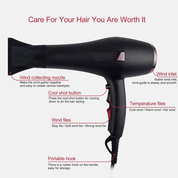 electric hair brushes professional negative ion blower dresser salon high-power constant temperature cold and dryer care
electric hair brushes professional negative ion blower dresser salon high-power constant temperature cold and dryer care
