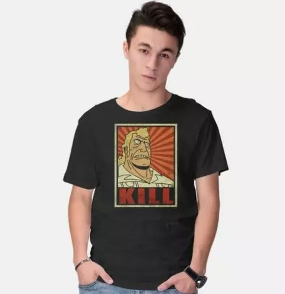 R1 Venture Bros The Legend Of Brock Samson Kill Vintage Poster Black T-Shirt, White;black
R1 Venture Bros The Legend Of Brock Samson Kill Vintage Poster Black T-Shirt, White;black
