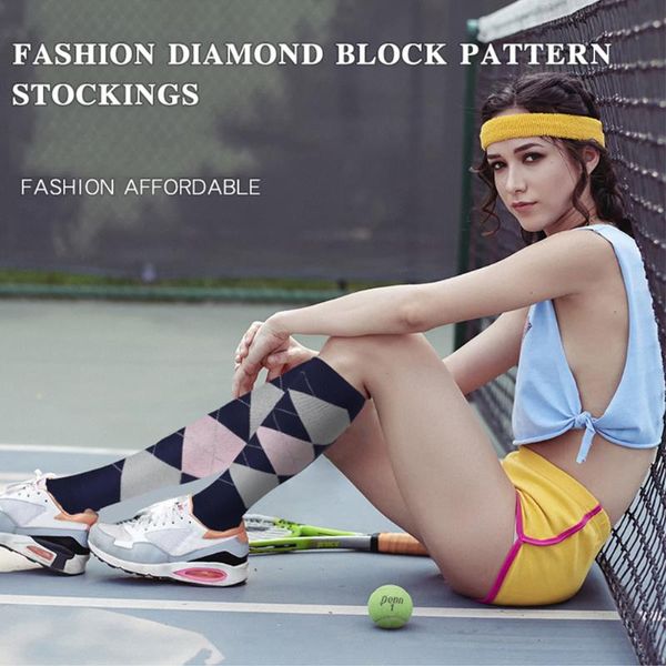 sports socks men women breathable stretchy protective soft running leg support long outdoor cycling diamond printed compression, Black
sports socks men women breathable stretchy protective soft running leg support long outdoor cycling diamond printed compression, Black