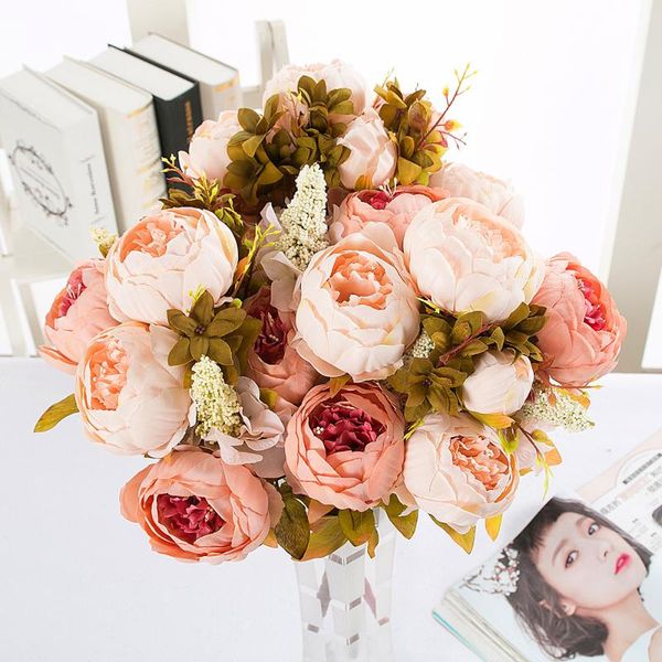 bunch artificial peony flowers silk fake wedding party home decoration flower bouquet wreath diy decorative & wreaths
bunch artificial peony flowers silk fake wedding party home decoration flower bouquet wreath diy decorative & wreaths