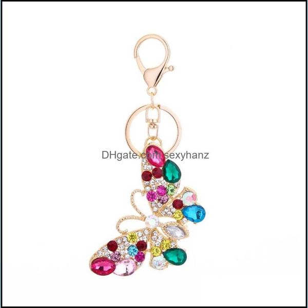 keychains fashion aessories rhinestone butterfly rings rainbow colorf gold crystal key chains jewelry gift animal bag pendant charms keyring, Silver
keychains fashion aessories rhinestone butterfly rings rainbow colorf gold crystal key chains jewelry gift animal bag pendant charms keyring, Silver