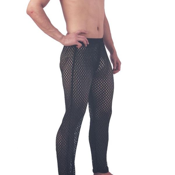 men's sleepwear mens mesh sheer see-through stretch long pants underwear trousers transparent men homewear sleep bottoms, Black;brown
men's sleepwear mens mesh sheer see-through stretch long pants underwear trousers transparent men homewear sleep bottoms, Black;brown