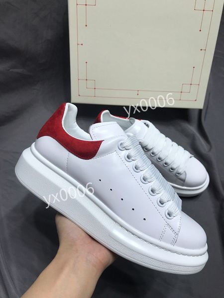 2021 designer platform casual shoes 35-41 men women leather lace up sneakers luxury white black velvet suede trainers jogging walking gp1911, Red;white
2021 designer platform casual shoes 35-41 men women leather lace up sneakers luxury white black velvet suede trainers jogging walking gp1911, Red;white
