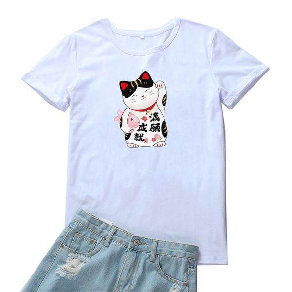 women's t-shirt full of achievements t shirt women cute cat pattern tshirt fashion kawaii clothe femme t-shirts round neck camiseta muj, White
women's t-shirt full of achievements t shirt women cute cat pattern tshirt fashion kawaii clothe femme t-shirts round neck camiseta muj, White