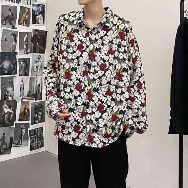 men's casual shirts shirtlong sleeve shirt men's trendy brand young people's floral coat d82b, White;black
men's casual shirts shirtlong sleeve shirt men's trendy brand young people's floral coat d82b, White;black
